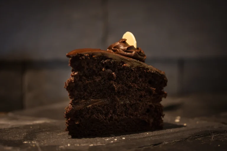 Chocolate Fudge Cake Slice